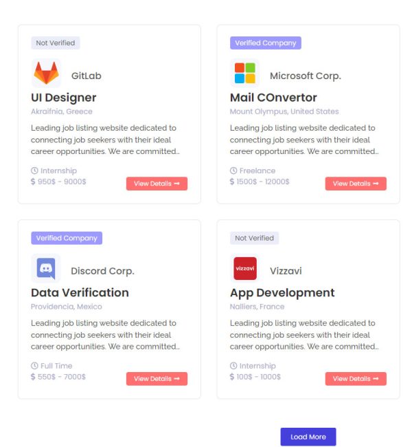 Job Listing