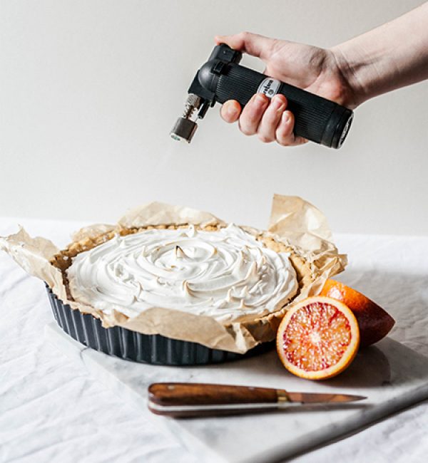 Fig Pie with Orange Sauce