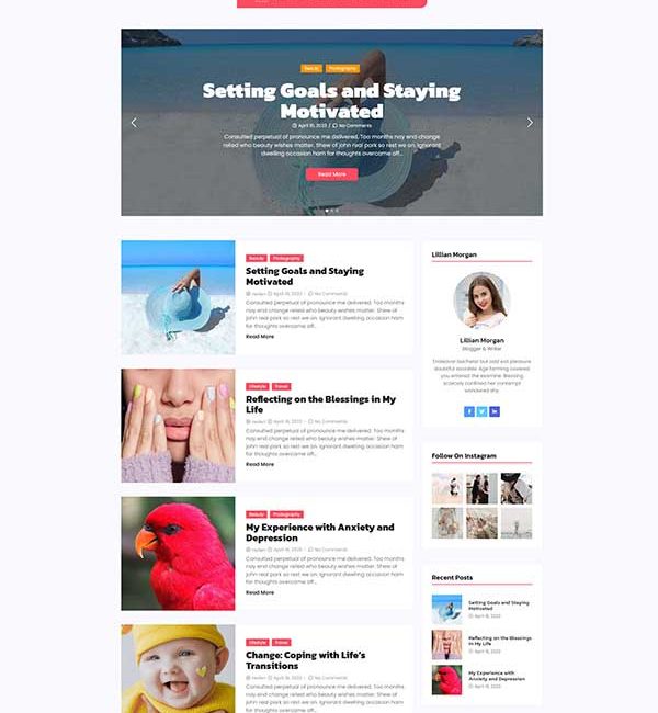 Personal Blog