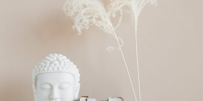 White Buddha Statue