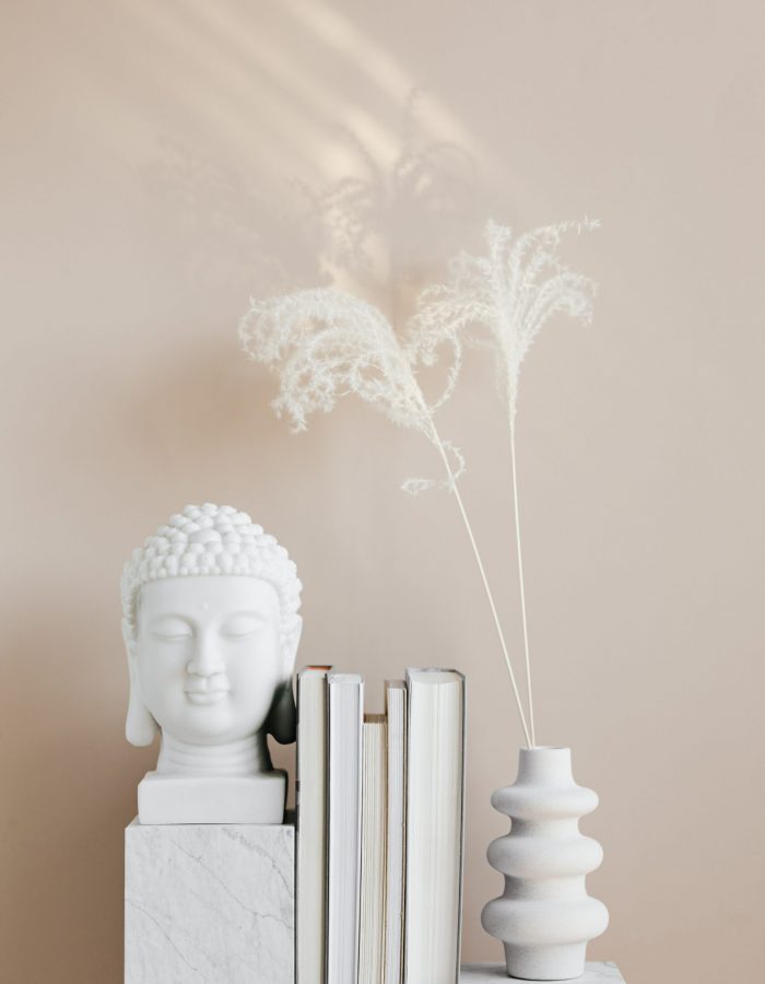 White Buddha Statue